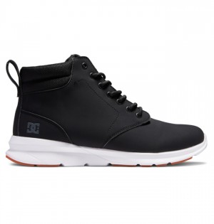 Hombre Botas de Invierno DC Shoes Mason 2 Vody Resistant Negras Blancas | XHN-761983