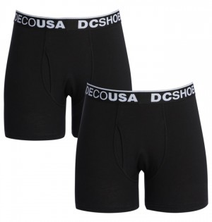 Hombre Braga DC Shoes DC Softies Boxerské Negras | HTG-768154