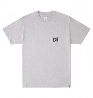 Hombre Camiseta DC Shoes DC Star Gris | VEU-530986