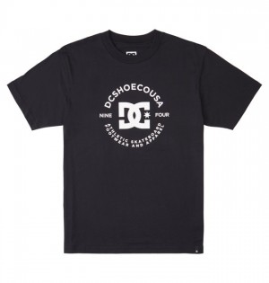 Hombre Camiseta DC Shoes DC Star Pilot Negras | GAR-032418