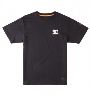 Hombre Camiseta DC Shoes Star Wars | Luke Class Negras | NWK-954638