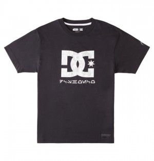 Hombre Camiseta DC Shoes Star Wars | Star Lightside Negras | STD-038564