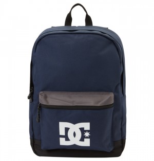 Hombre Mochilas DC Shoes Nickel 3 20 L Medium Azul Marino | FOL-346210