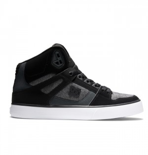 Hombre Pure DC Shoes Negras Negras | FWY-934761