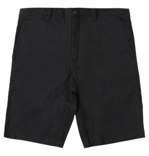 Hombre Short DC Shoes Worker Chino Negras | VQK-974385