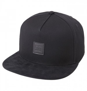 Hombre Sombreros DC Shoes Brackers 3 Snapback Negras | JSD-023186