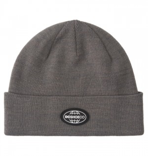 Hombre Sombreros DC Shoes Trotter Beanie Azules Gris | IRE-134075