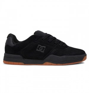 Hombre Tenis DC Shoes Central Negras Negras | UOE-420971