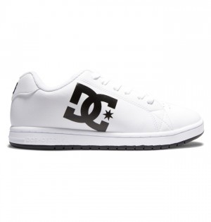 Hombre Tenis DC Shoes Gaveler Blancas Negras | DUV-683247