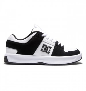 Hombre Tenis DC Shoes Lynx Zero Blancas Negras | DCT-079683