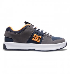 Hombre Tenis DC Shoes Lynx Zero Gris Naranjas | GNI-769835