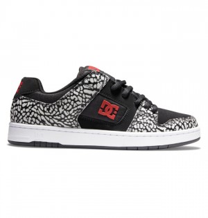 Hombre Tenis DC Shoes Manteca 4 SE Negras Rojas | VMW-345687