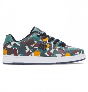 Hombre Tenis DC Shoes Manteca 4 Skate Camuflaje | YFU-743951