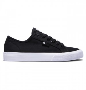 Hombre Tenis DC Shoes Manual Negras Blancas | HUB-843072