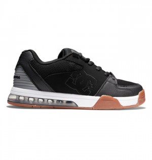 Hombre Tenis DC Shoes Versatile Negras Blancas | AOC-417805