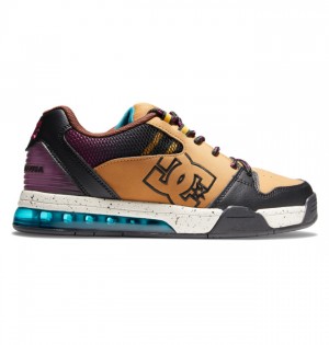 Hombre Tenis DC Shoes Versatile Negras Marrones Marrones | BLN-817935