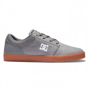 Hombre Tenis Skate DC Shoes Crisis 2 Semišové Gris | GLI-459067