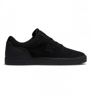 Hombre Tenis Skate DC Shoes Crisis 2 Semišové Negras Negras Negras | NFD-591374