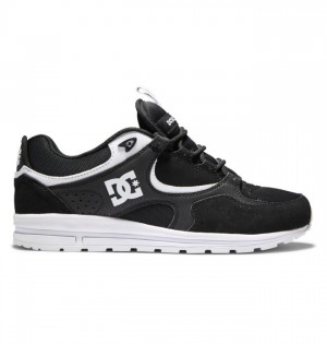 Hombre Tenis Skate DC Shoes Kalis Lite Negras Negras Blancas | XWK-317852