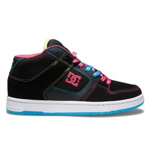 Mujer Tenis DC Shoes Manteca 4 MID Mid-Top Multicolor | HIB-914378