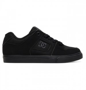 Niños Pure DC Shoes Negras Negras | VXI-728903