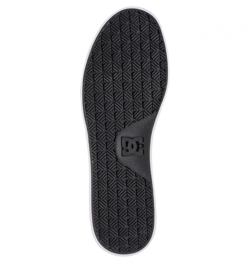 Hombre Anvil DC Shoes Negras Blancas Negras | OPF-965231