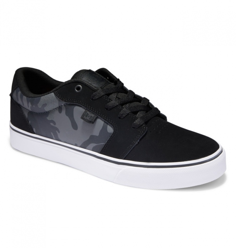 Hombre Anvil DC Shoes Negras Camuflaje | KOA-789601