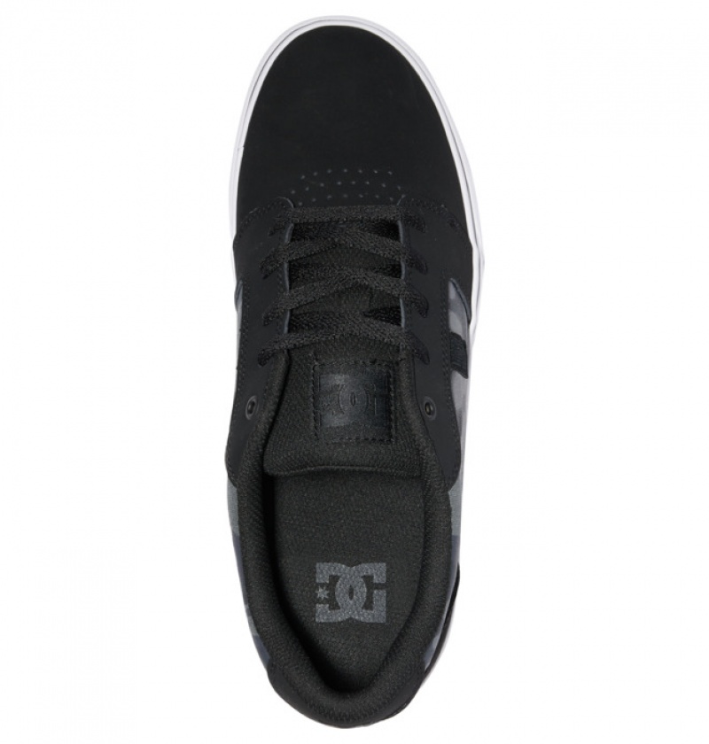 Hombre Anvil DC Shoes Negras Camuflaje | KOA-789601