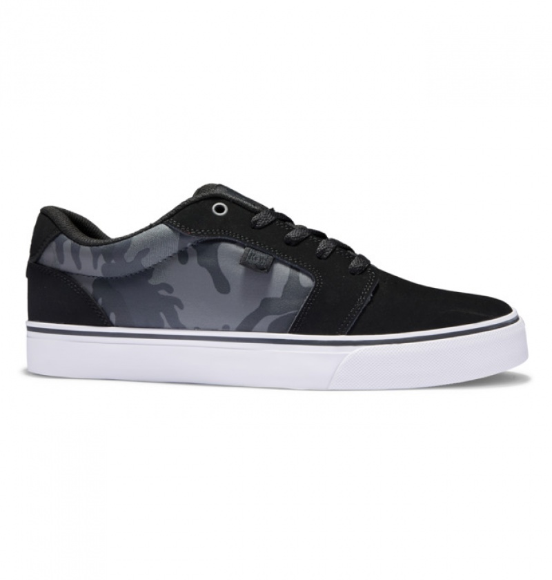 Hombre Anvil DC Shoes Negras Camuflaje | KOA-789601