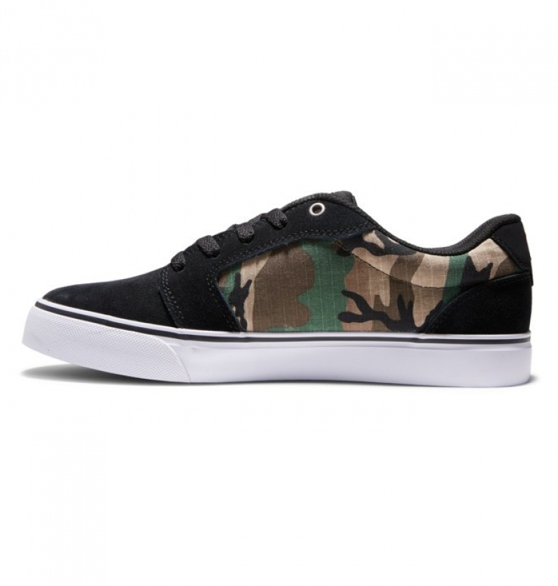 Hombre Anvil DC Shoes Negras Camuflaje | IUO-256098