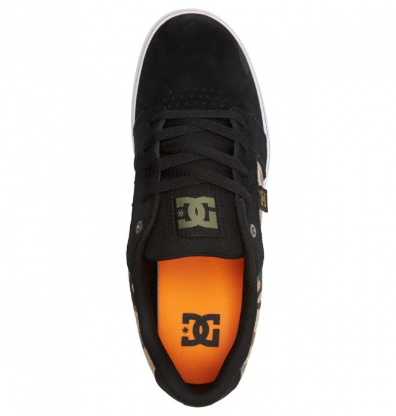 Hombre Anvil DC Shoes Negras Camuflaje | IUO-256098