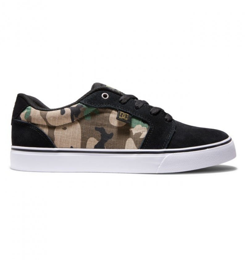 Hombre Anvil DC Shoes Negras Camuflaje | IUO-256098