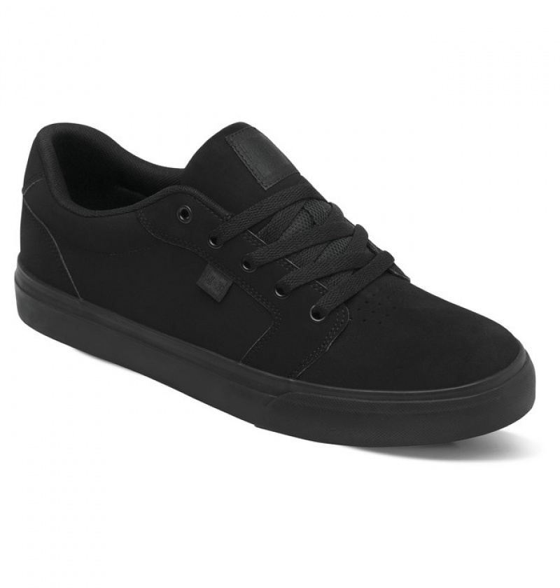 Hombre Anvil DC Shoes Negras Negras | OAP-348192