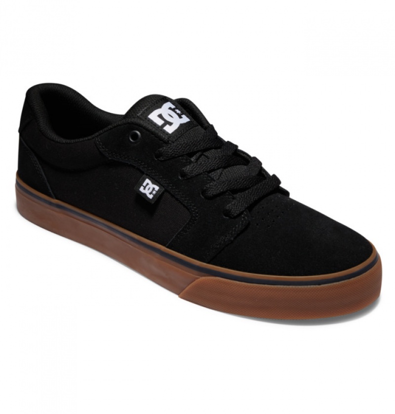 Hombre Anvil DC Shoes Negras | HRK-865721