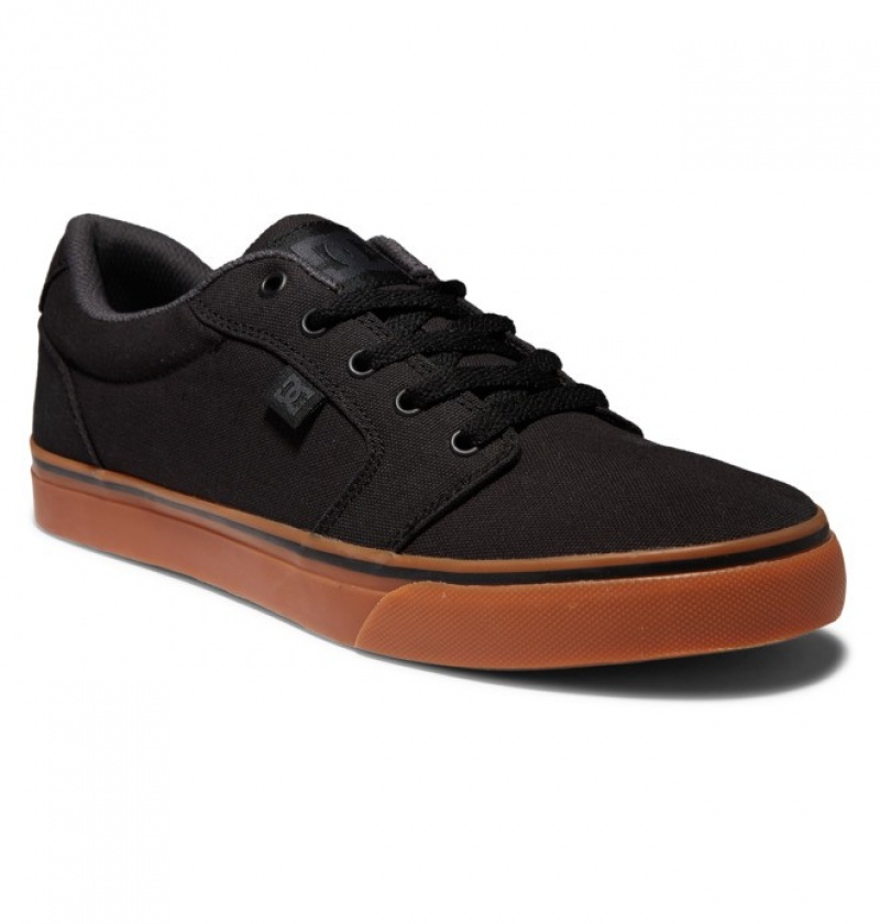 Hombre Anvil DC Shoes Negras | HRK-865721