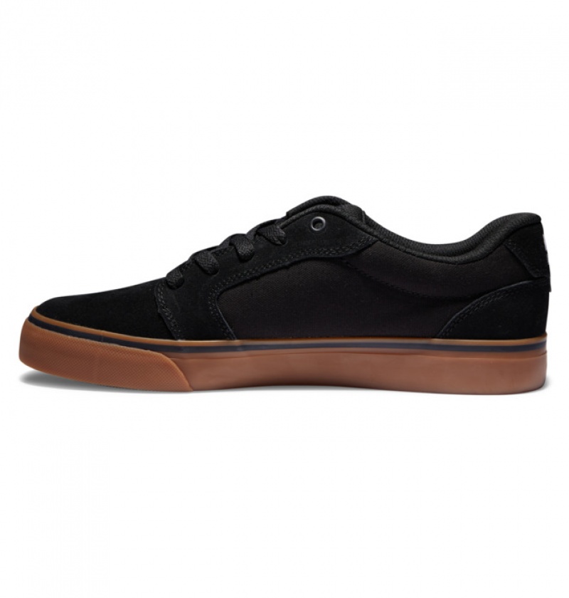 Hombre Anvil DC Shoes Negras | HRK-865721