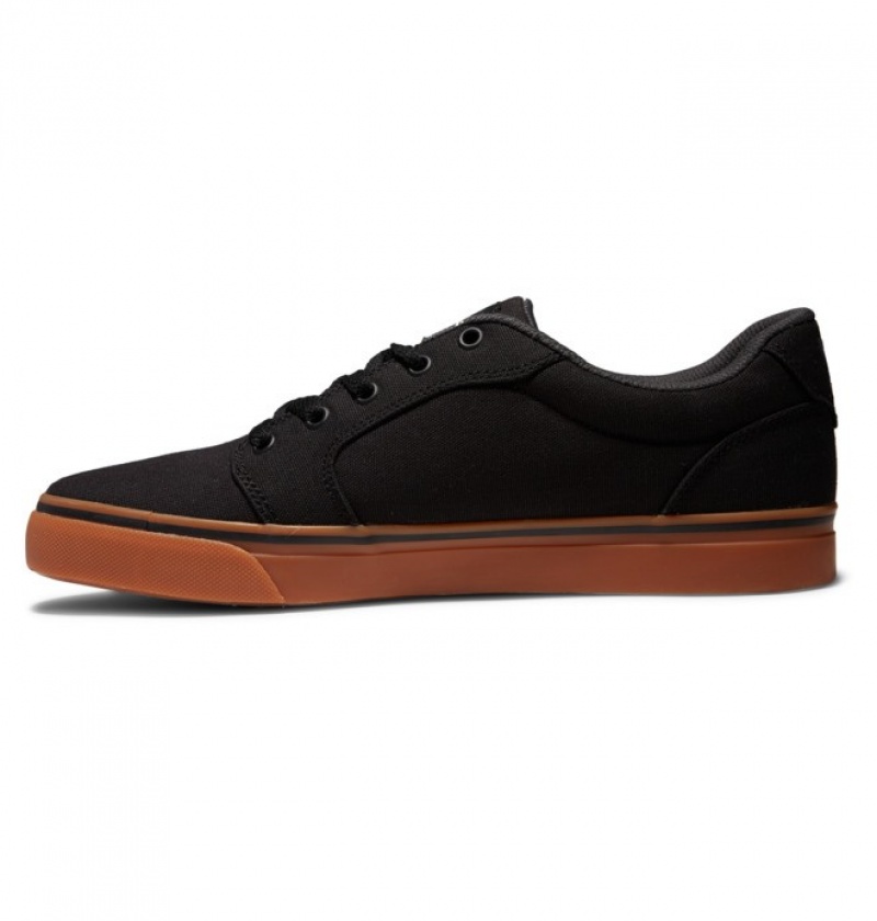 Hombre Anvil DC Shoes Negras | HRK-865721