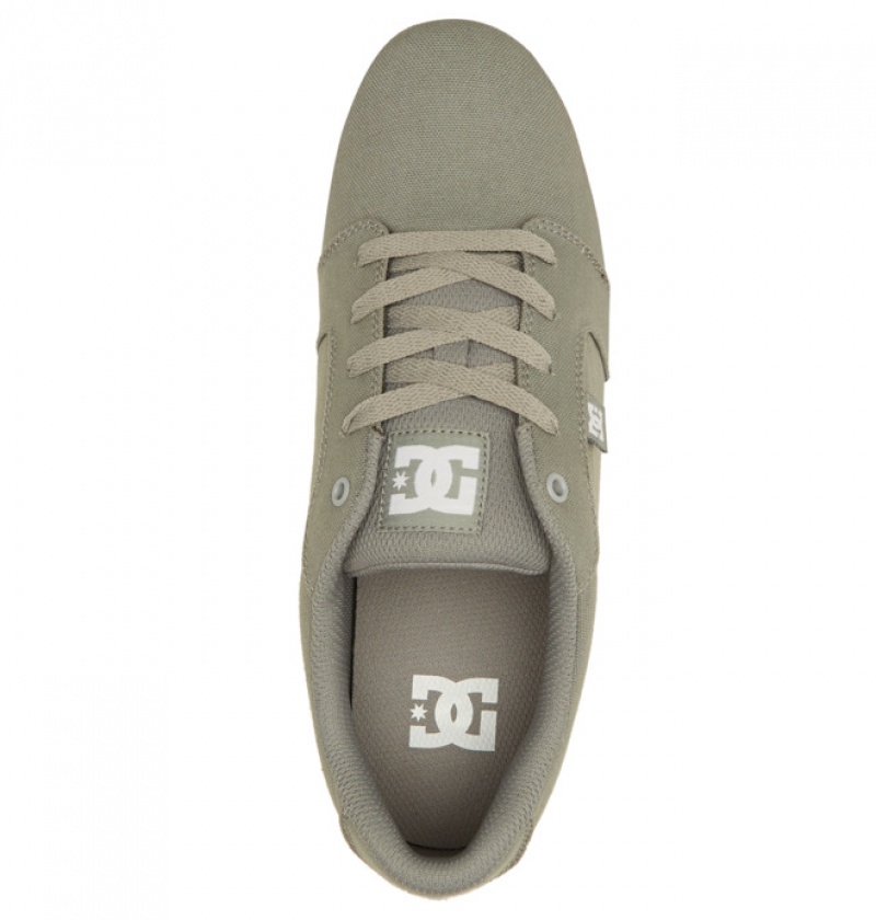 Hombre Anvil DC Shoes Platene Gris Kaki | KTF-781254