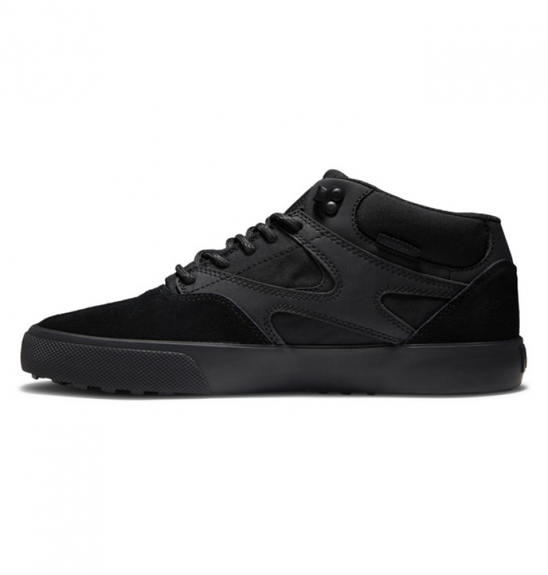 Hombre Botas de Invierno DC Shoes Kalis Vulc MID Mid-Top Negras Negras Negras | ZAU-457096