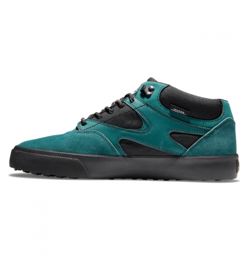 Hombre Botas de Invierno DC Shoes Kalis Vulc MID Mid-Top Negras | SYO-271456