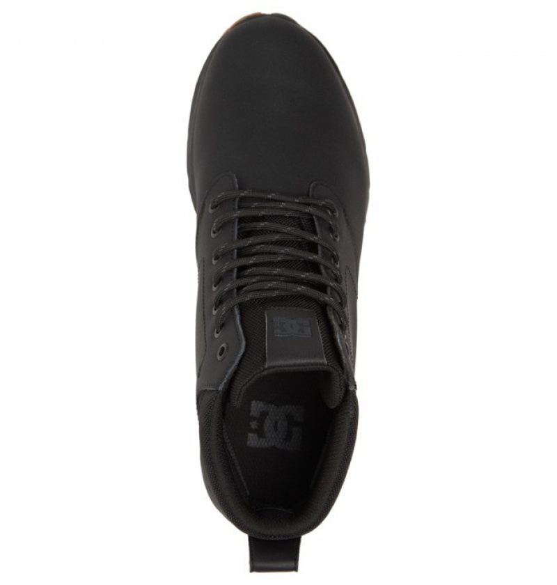 Hombre Botas de Invierno DC Shoes Mason 2 Vody Resistant Negras Negras Negras | ZFE-710643