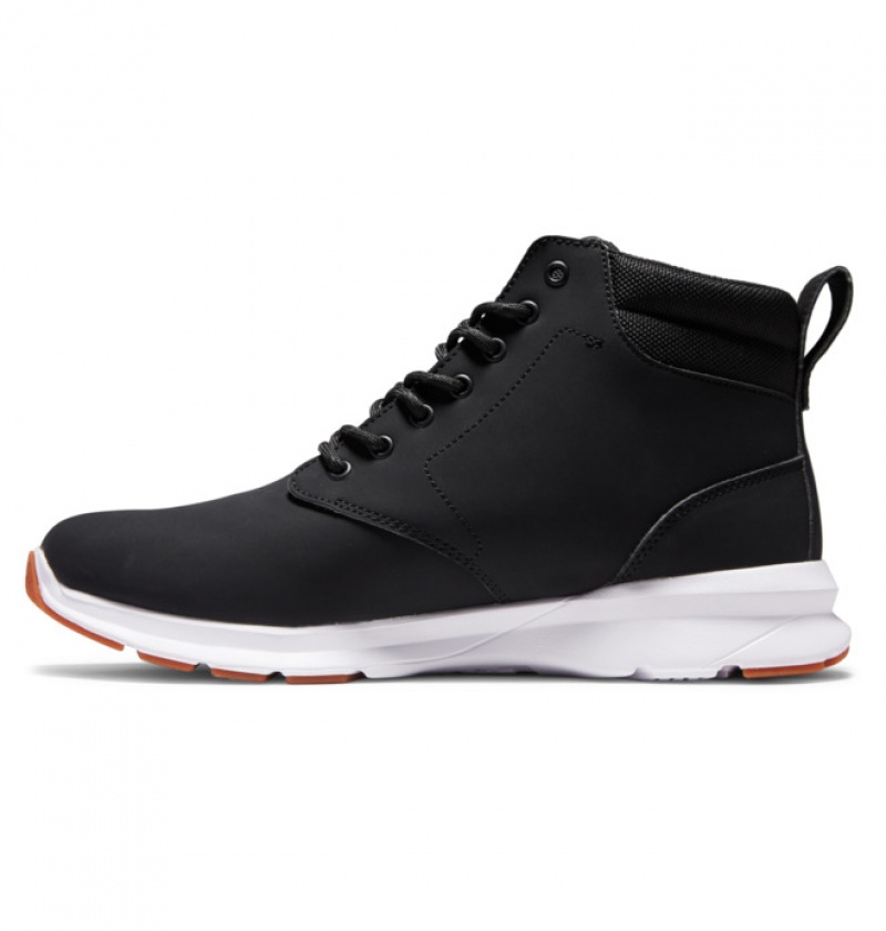 Hombre Botas de Invierno DC Shoes Mason 2 Vody Resistant Negras Blancas | XHN-761983