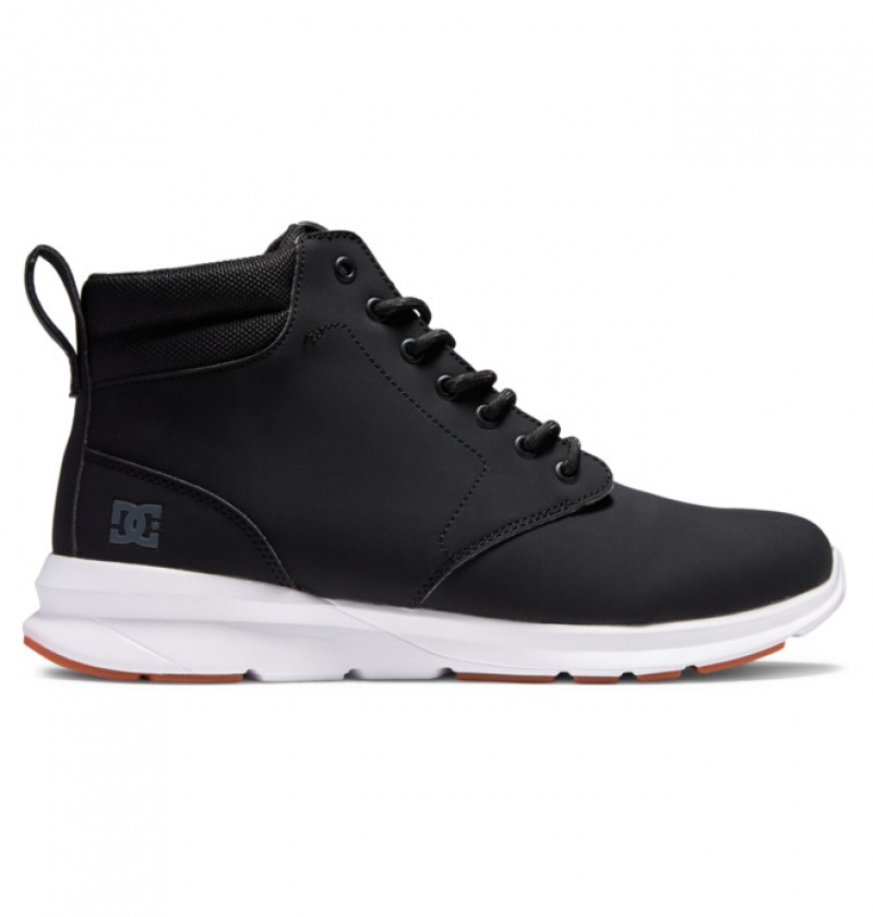 Hombre Botas de Invierno DC Shoes Mason 2 Vody Resistant Negras Blancas | XHN-761983