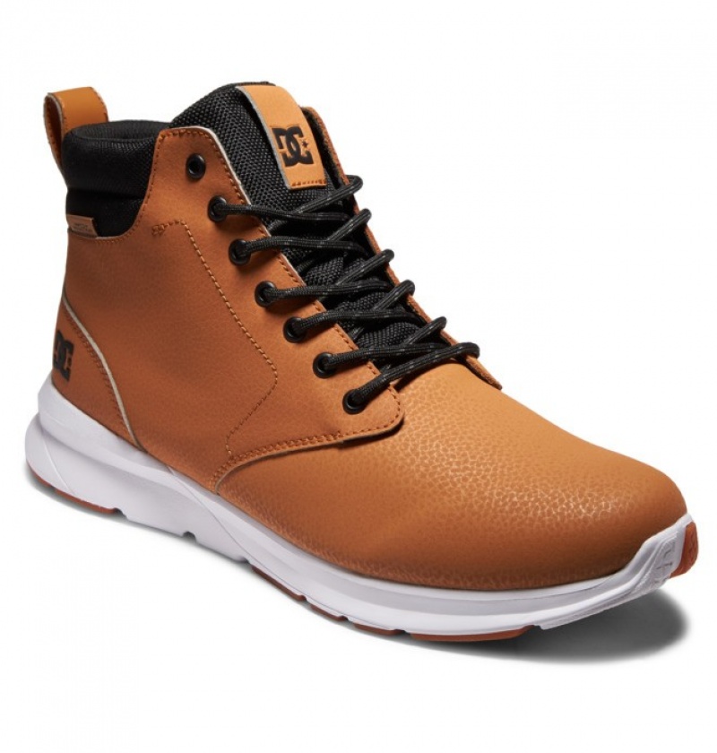 Hombre Botas de Invierno DC Shoes Mason 2 Vody Resistant Marrones Negras | FEM-549273