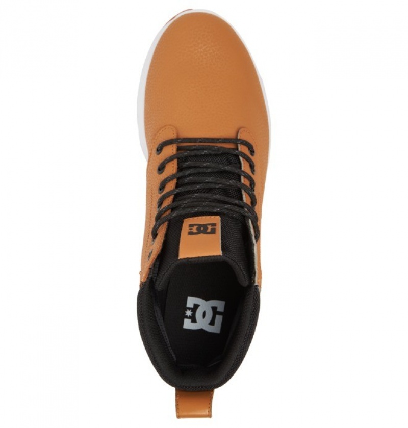 Hombre Botas de Invierno DC Shoes Mason 2 Vody Resistant Marrones Negras | FEM-549273