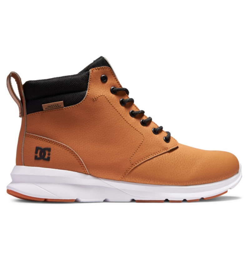 Hombre Botas de Invierno DC Shoes Mason 2 Vody Resistant Marrones Negras | FEM-549273