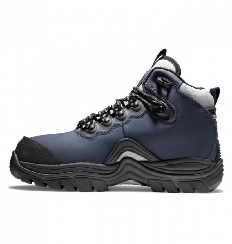 Hombre Botas de Invierno DC Shoes Navigator Azul Marino | YEZ-726013