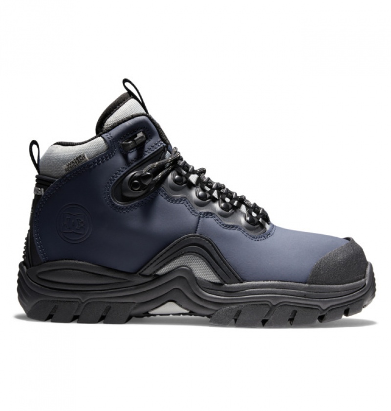 Hombre Botas de Invierno DC Shoes Navigator Azul Marino | YEZ-726013