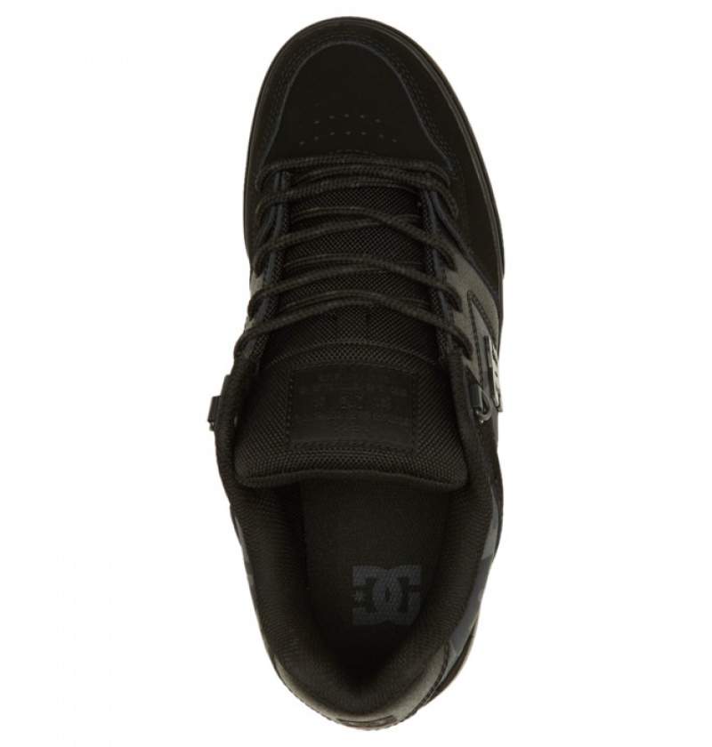 Hombre Botas de Invierno DC Shoes Pure Winterized Skate Negras Camuflaje | PKD-964573