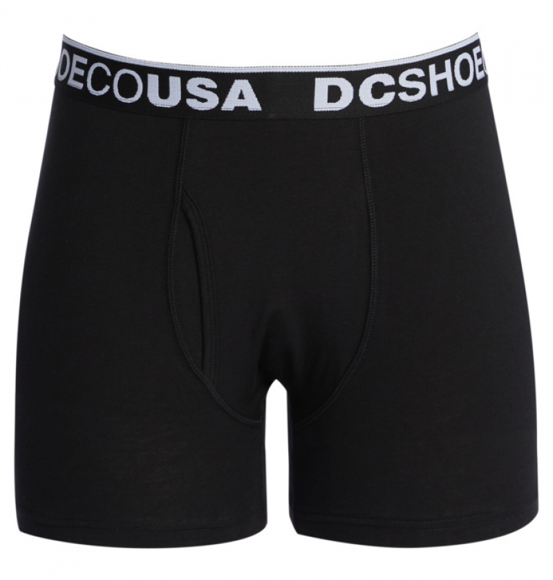 Hombre Braga DC Shoes DC Softies Boxerské Negras | HTG-768154